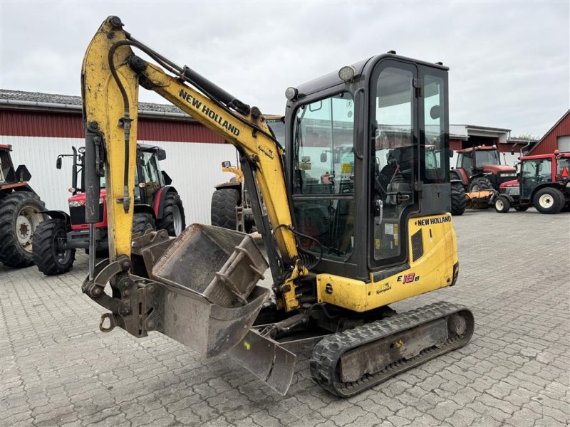 Bagger typu New Holland E18 C MED SKOVLE!, Gebrauchtmaschine v Nørager (Obrázok 1)