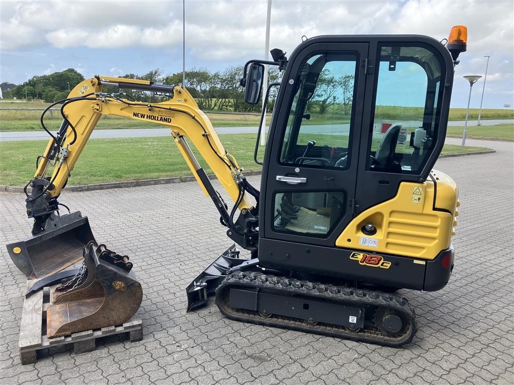 Bagger del tipo New Holland E18 C Minigraver., Gebrauchtmaschine In Hurup Thy (Immagine 7)