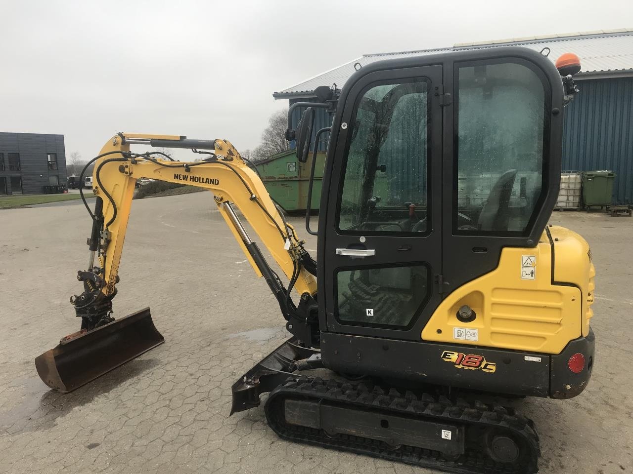 Bagger typu New Holland E18C Minigraver, Gebrauchtmaschine v Viborg (Obrázok 2)