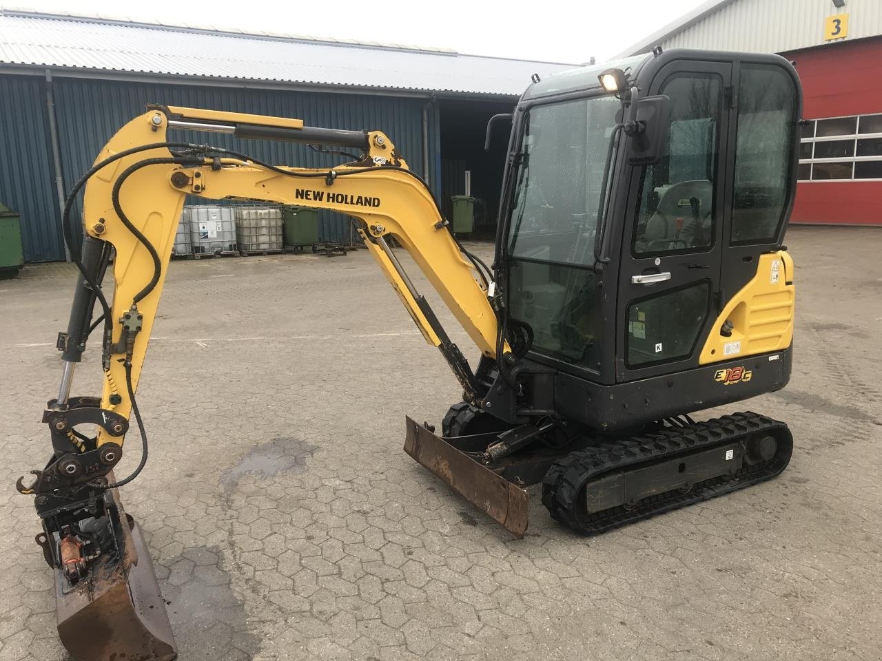 Bagger typu New Holland E18C Minigraver, Gebrauchtmaschine v Viborg (Obrázok 1)