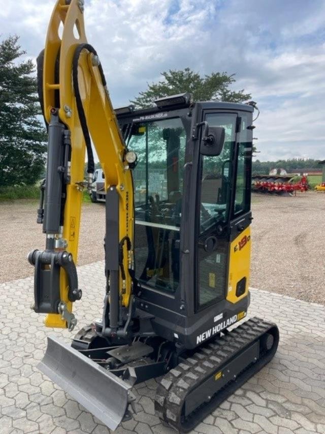 Bagger Türe ait New Holland E19D CAB, Gebrauchtmaschine içinde Rødding (resim 6)