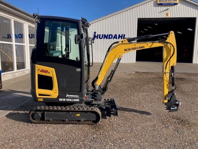 Bagger van het type New Holland E22D CAB AG, Gebrauchtmaschine in Thisted (Foto 1)