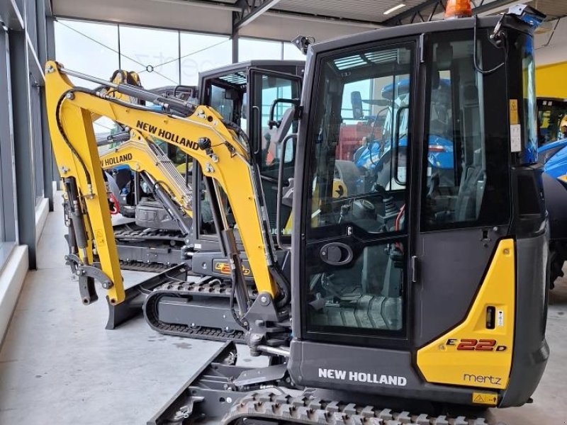 Bagger от тип New Holland E22D CAB-AG, Gebrauchtmaschine в Maribo (Снимка 1)