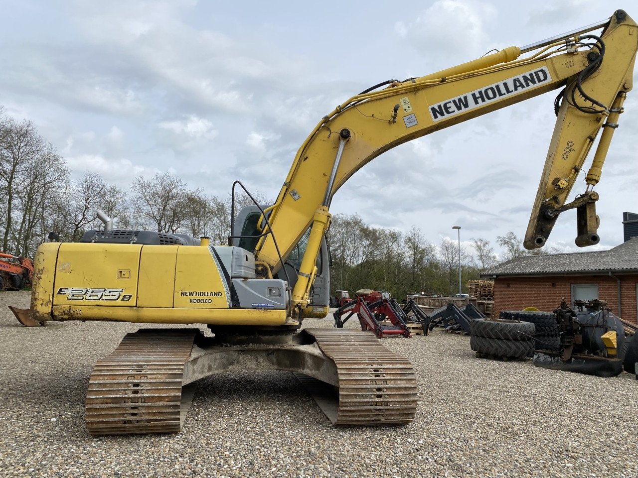 Bagger van het type New Holland E265 B, Gebrauchtmaschine in Viborg (Foto 5)