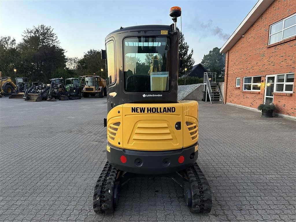 Bagger a típus New Holland E26C Incl. CompactTilt CTR3 rotortilt + skovlpakke, Gebrauchtmaschine ekkor: Gjerlev J. (Kép 6)