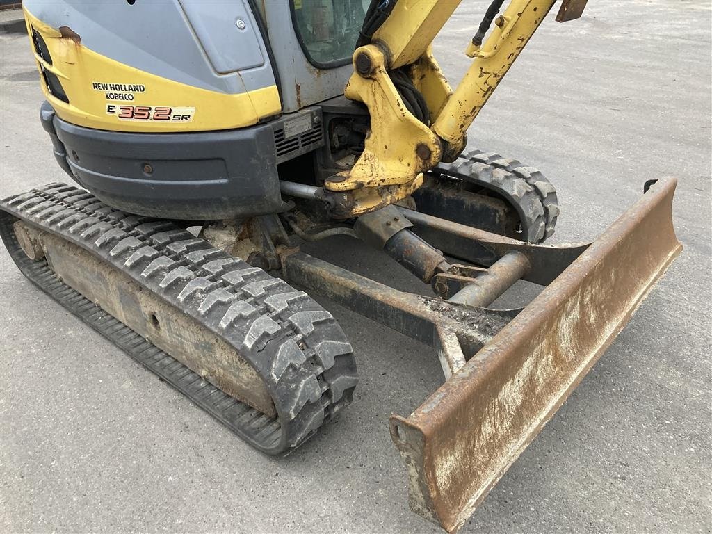 Bagger del tipo New Holland E35.2 SR Tiltrotator med hydraulisk hurtigskift, Gebrauchtmaschine en Roslev (Imagen 6)