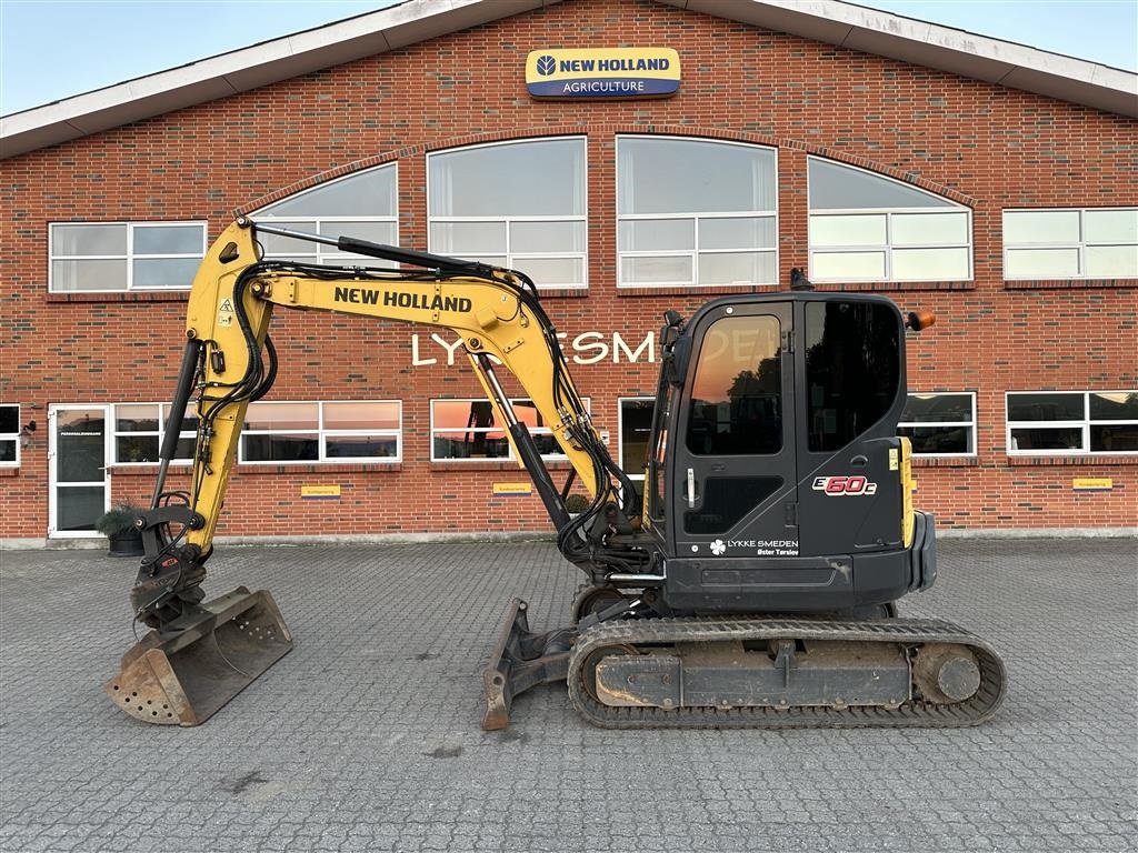 Bagger a típus New Holland E60C, Gebrauchtmaschine ekkor: Gjerlev J. (Kép 1)