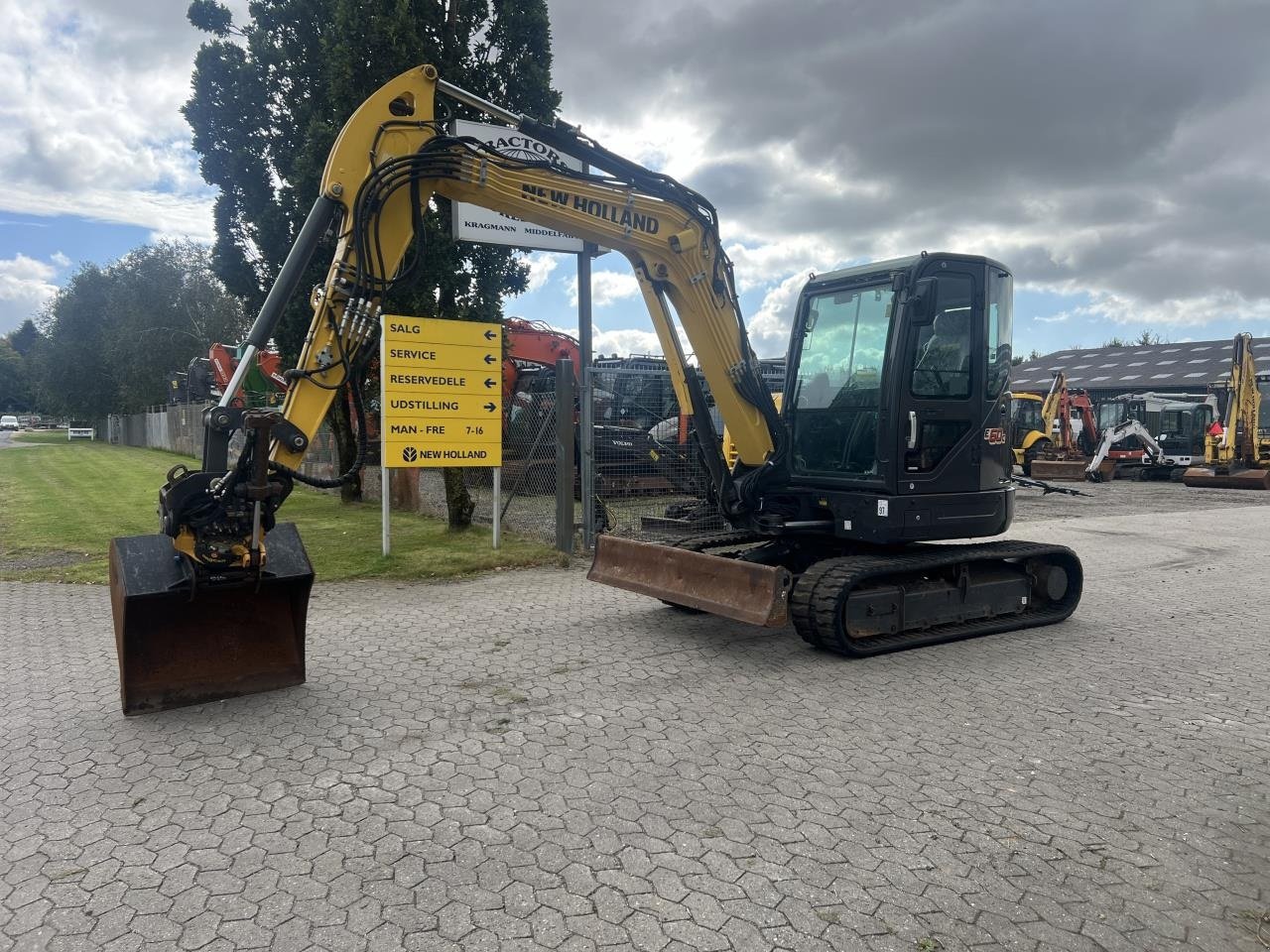 Bagger a típus New Holland E60C, Gebrauchtmaschine ekkor: Middelfart (Kép 1)