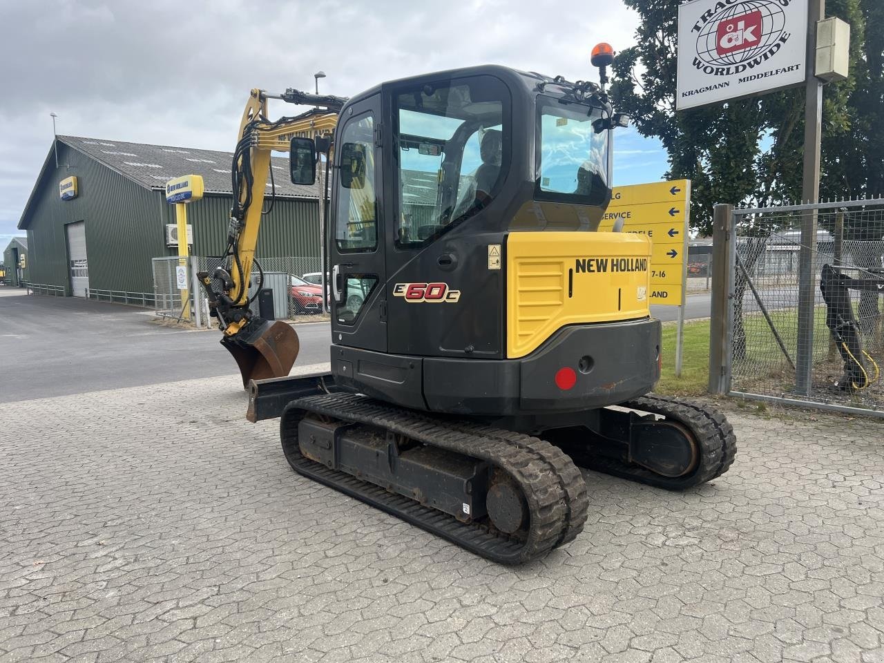 Bagger typu New Holland E60C, Gebrauchtmaschine v Middelfart (Obrázok 5)