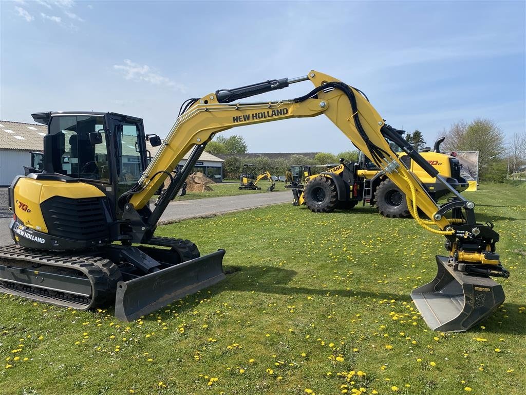 Bagger от тип New Holland E70D ring for info og tilbud, Gebrauchtmaschine в Holstebro (Снимка 7)