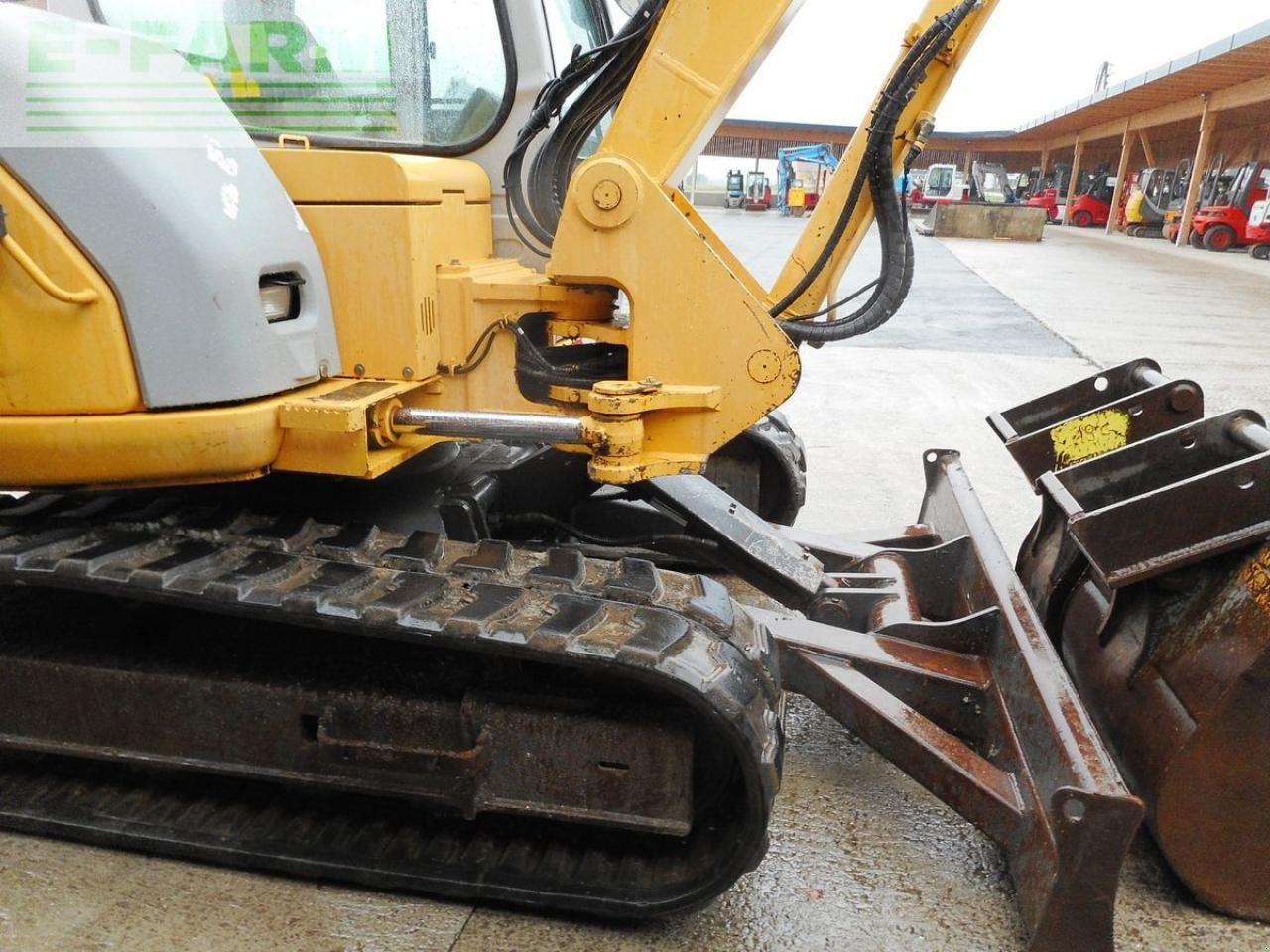 Bagger of the type New Holland e80 - 1es ( 8.010kg ) 3 löffel, Gebrauchtmaschine in ST. NIKOLAI/DR. (Picture 15)