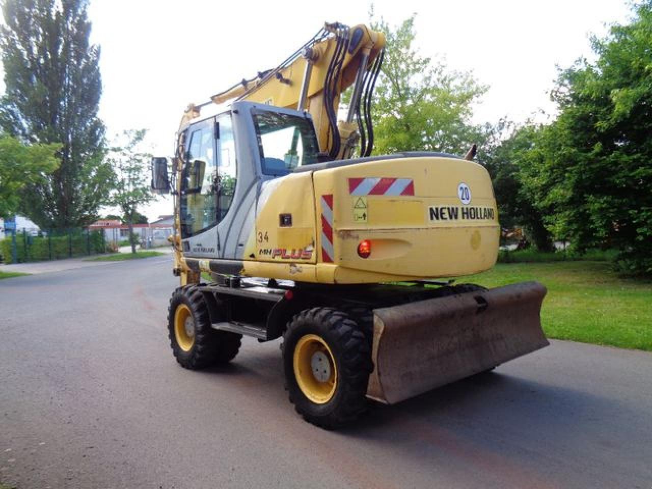 Bagger типа New Holland MH Plus, Gebrauchtmaschine в Könnern (Фотография 5)