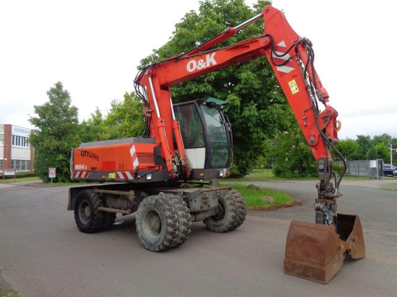 Bagger typu O&K MH 4.5 Cityline, Gebrauchtmaschine w Könnern (Zdjęcie 2)