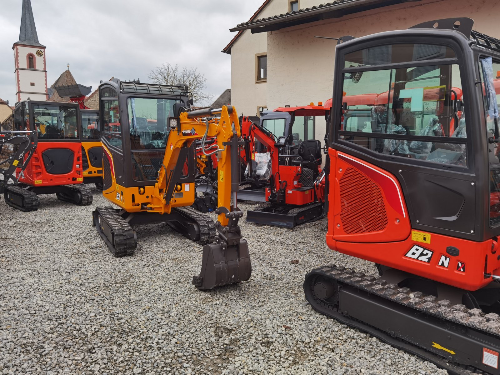 Bagger typu Rhinoceros XN 28, Neumaschine v Sommerach (Obrázek 2)