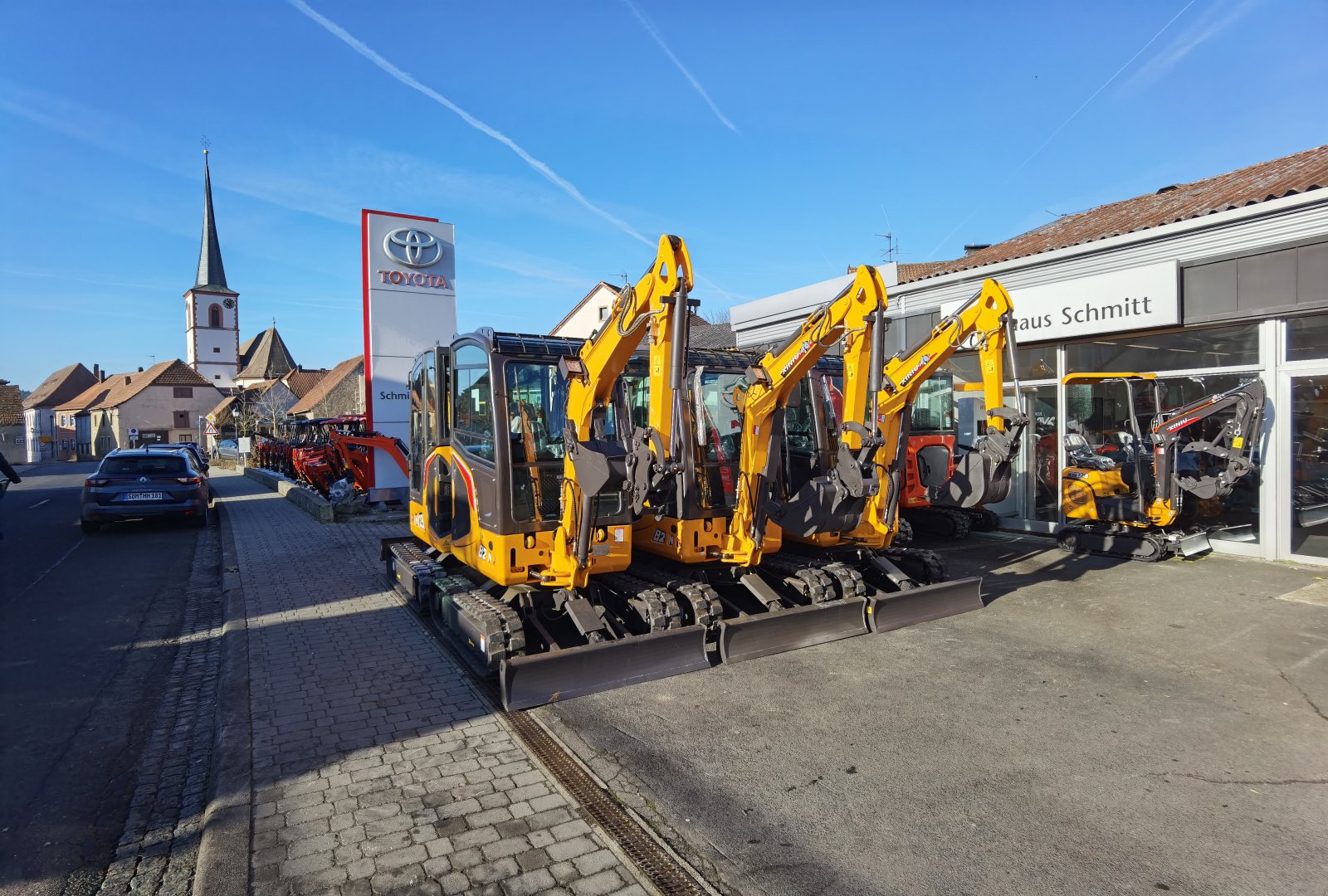 Bagger van het type Rhinoceros XN 28, Neumaschine in Sommerach (Foto 4)