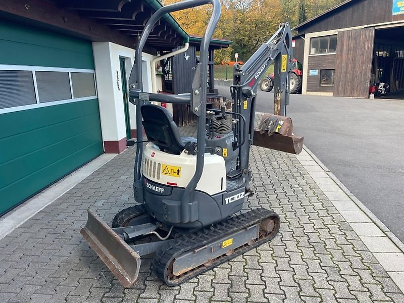 Bagger del tipo Schaeff Schaeff TC 10 Z Minibagger bgl. Yanmar VIO 10 ä Kubota U 10 - erst 795 Std. - Bj.21, Gebrauchtmaschine In Niedernhausen OT Engenhahn (Immagine 7)