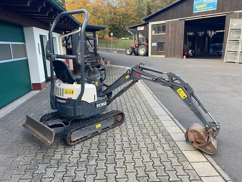 Bagger del tipo Schaeff Schaeff TC 10 Z Minibagger bgl. Yanmar VIO 10 ä Kubota U 10 - erst 795 Std. - Bj.21, Gebrauchtmaschine In Niedernhausen OT Engenhahn (Immagine 8)