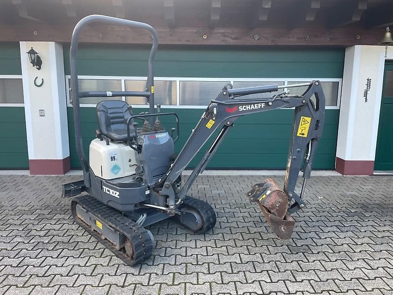 Bagger tip Schaeff Schaeff TC 10 Z Minibagger bgl. Yanmar VIO 10 ä Kubota U 10 - erst 795 Std. - Bj.21, Gebrauchtmaschine in Niedernhausen OT Engenhahn (Poză 9)