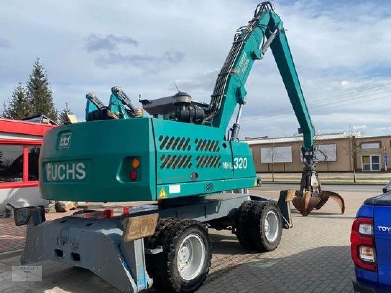 Bagger van het type Sonstige Fuchs MHL 320D, Gebrauchtmaschine in Pragsdorf (Foto 5)