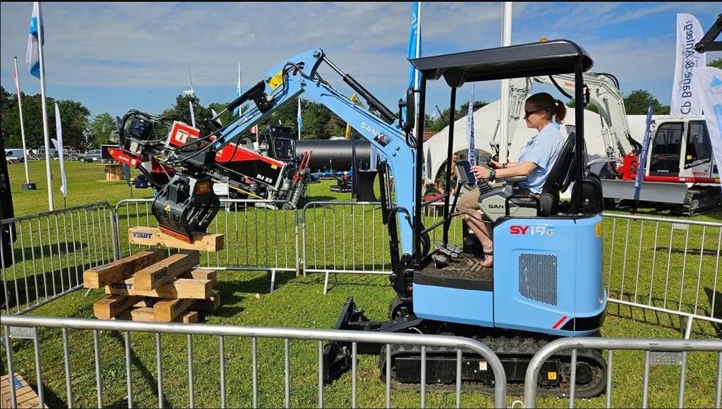 Bagger типа Sonstige SY19E Elektrisk, Gebrauchtmaschine в Nykøbing Falster (Фотография 4)