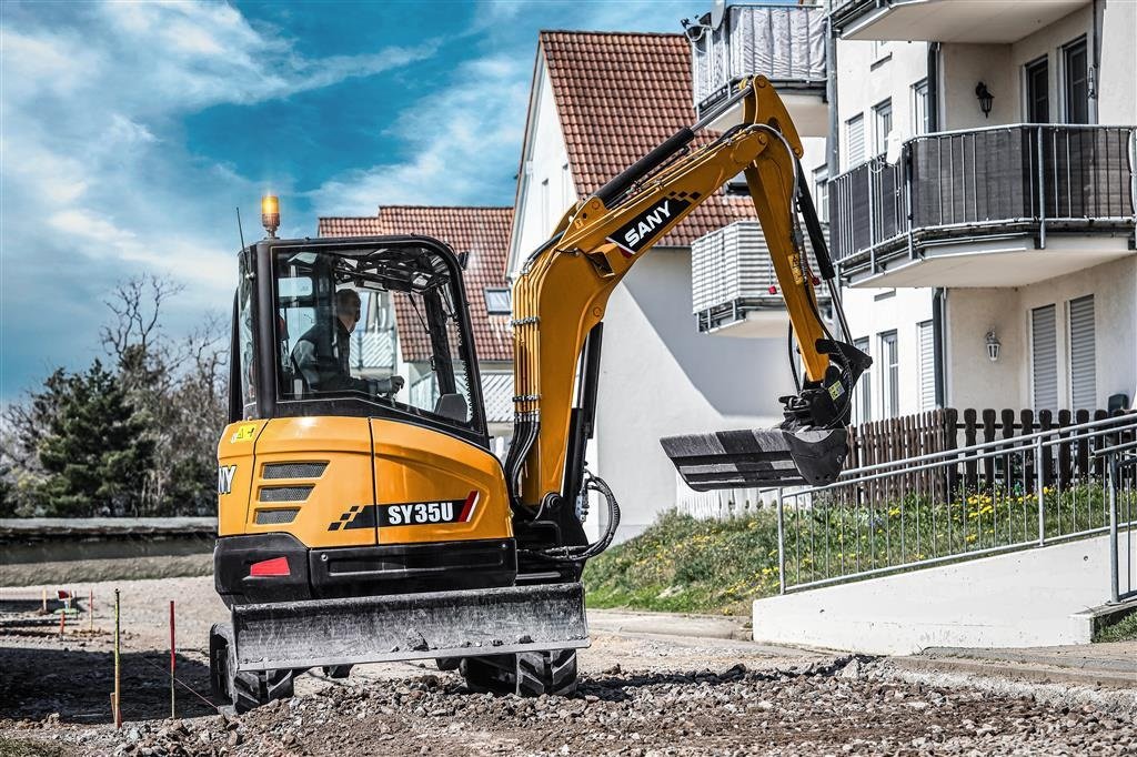 Bagger typu Sonstige SY35U, Gebrauchtmaschine w Nykøbing Falster (Zdjęcie 3)