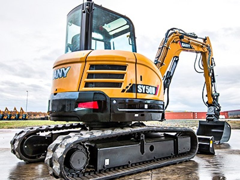 Bagger des Typs Sonstige SY50U, Gebrauchtmaschine in Nykøbing Falster (Bild 1)