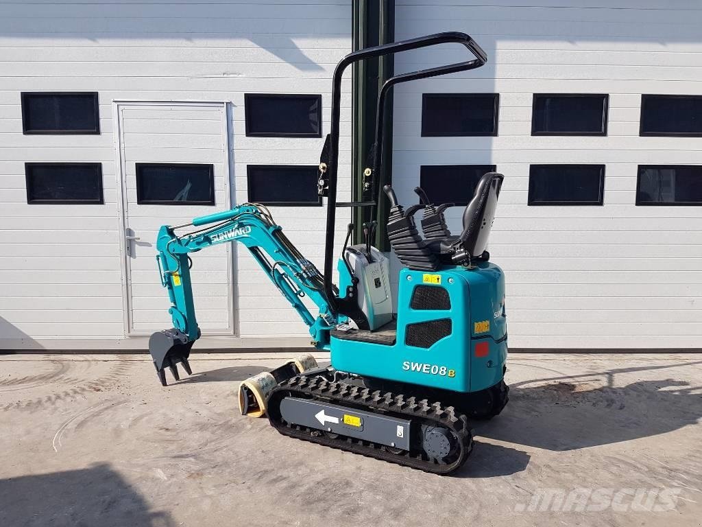 Bagger del tipo Sunward swe08b 1 tons Minigraver ***Vælg mellem gratis Trailer / Betonhammer eller Tiltskifte ved købt af Overgemte 2024 Sunward swe08b! KUN 2 Stk!!!***, Gebrauchtmaschine en Vinderup (Imagen 1)