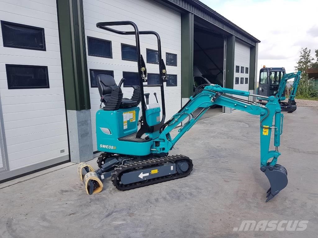 Bagger a típus Sunward swe08b 1 tons Minigraver ***Vælg mellem gratis Trailer / Betonhammer eller Tiltskifte ved købt af Overgemte 2024 Sunward swe08b! KUN 2 Stk!!!***, Gebrauchtmaschine ekkor: Vinderup (Kép 4)