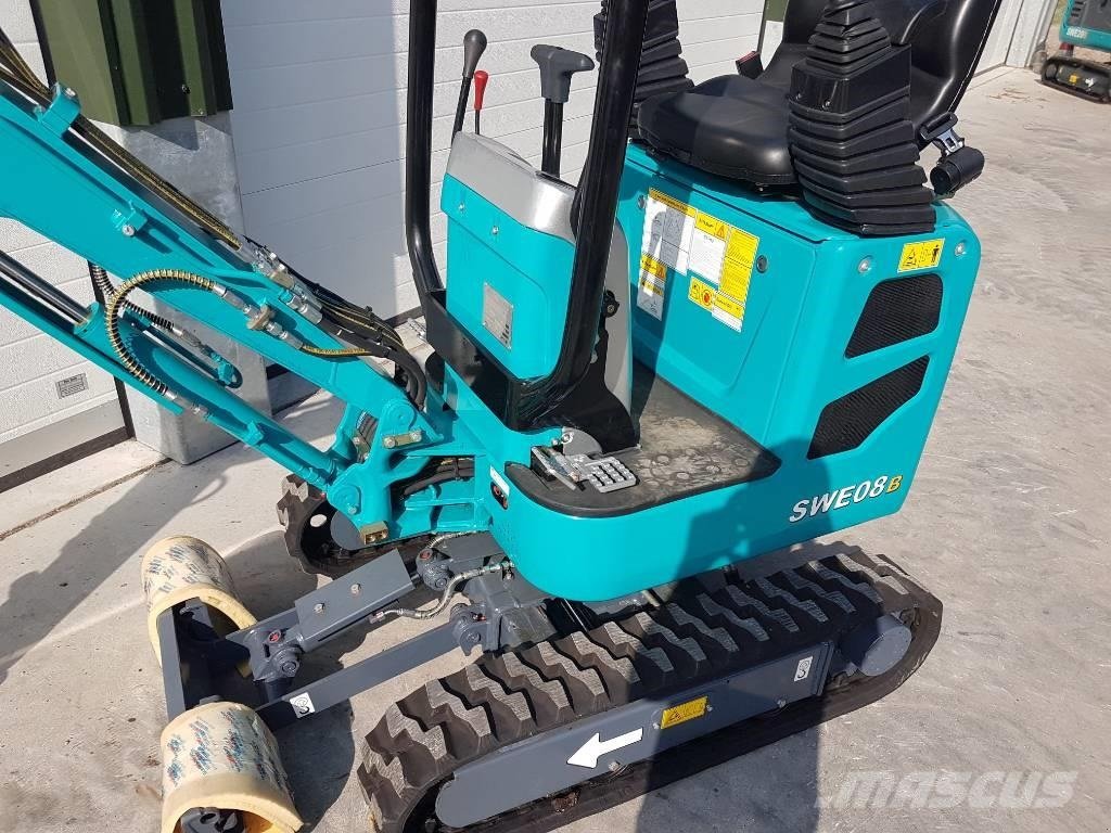 Bagger del tipo Sunward swe08b 1 tons Minigraver ***Vælg mellem gratis Trailer / Betonhammer eller Tiltskifte ved købt af Overgemte 2024 Sunward swe08b! KUN 2 Stk!!!***, Gebrauchtmaschine en Vinderup (Imagen 8)