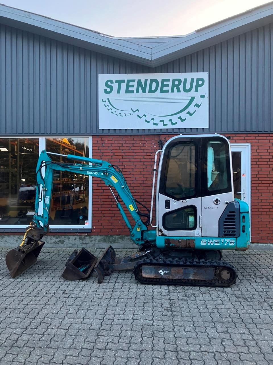 Bagger van het type Sunward SWE17B, Gebrauchtmaschine in Rødding (Foto 1)