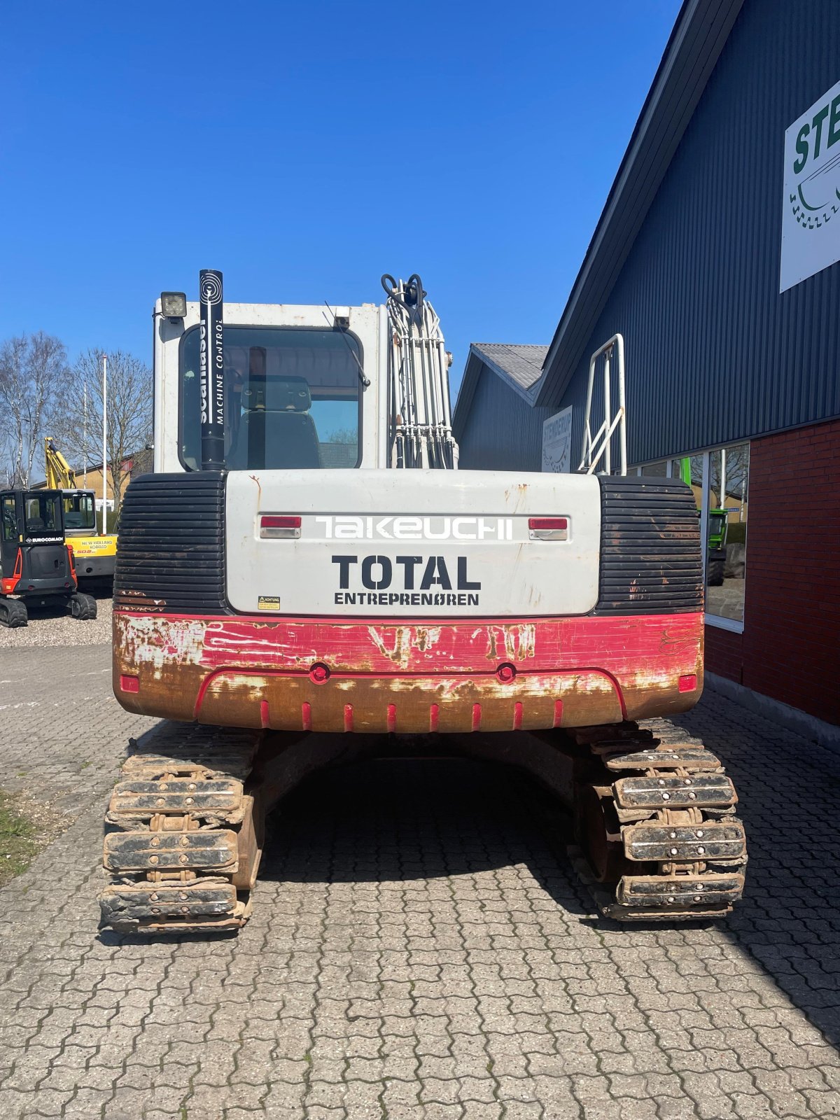 Bagger Türe ait Takeuchi 1140, Gebrauchtmaschine içinde Rødding (resim 5)