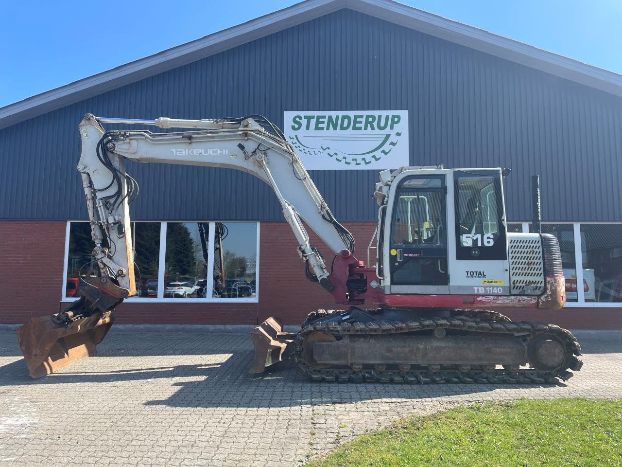 Bagger van het type Takeuchi 1140, Gebrauchtmaschine in Rødding (Foto 1)