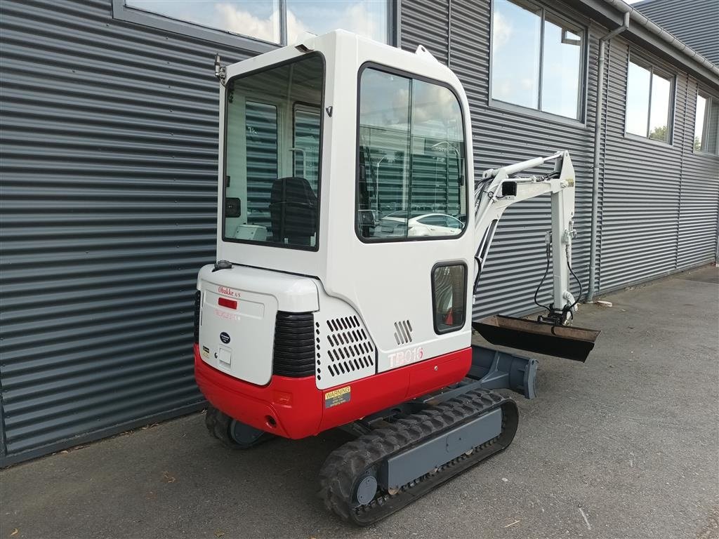 Bagger des Typs Takeuchi TB 016, Gebrauchtmaschine in Fårevejle (Bild 3)