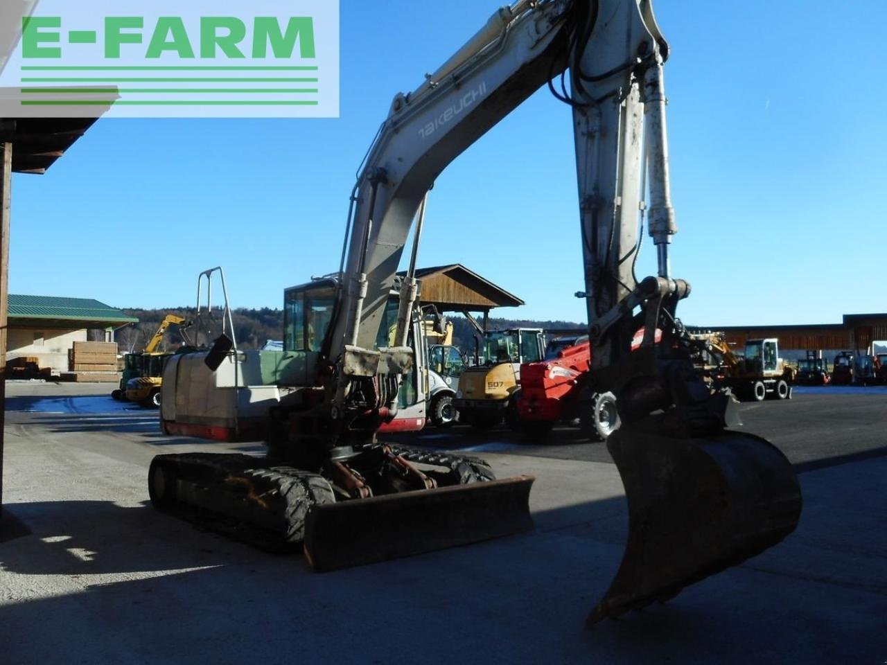 Bagger типа Takeuchi tb 1140 ( 14,3t ) powertilt u. hydr. sw!, Gebrauchtmaschine в ST. NIKOLAI/DR. (Фотография 4)