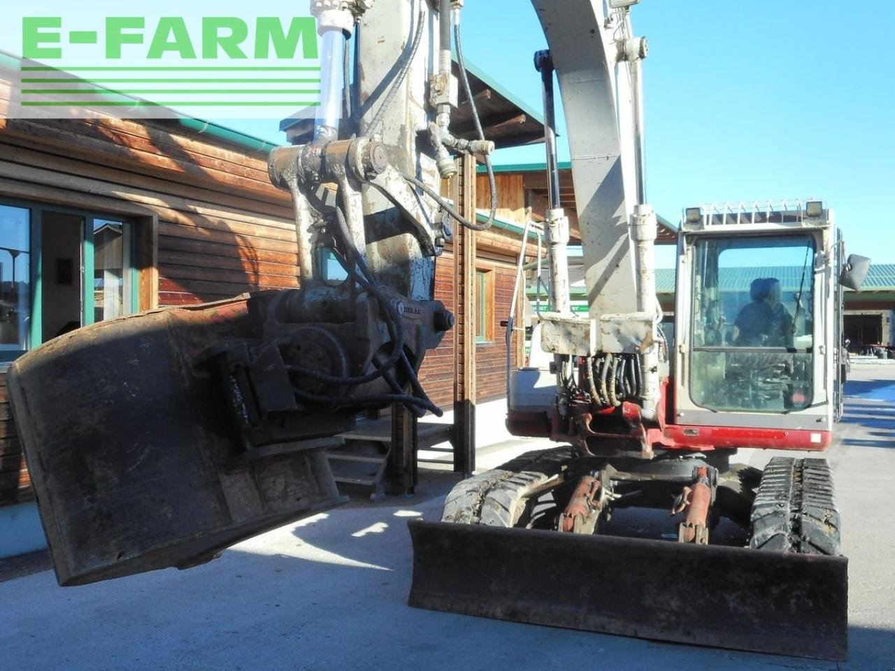 Bagger a típus Takeuchi tb 1140 ( 14,3t ) powertilt u. hydr. sw!, Gebrauchtmaschine ekkor: ST. NIKOLAI/DR. (Kép 6)