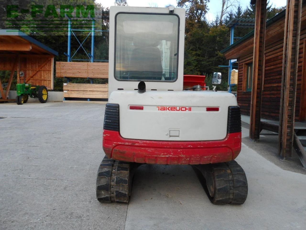 Bagger za tip Takeuchi tb 145 mit powertilt + hydr. sw + 3 löffel, Gebrauchtmaschine u ST. NIKOLAI/DR. (Slika 3)