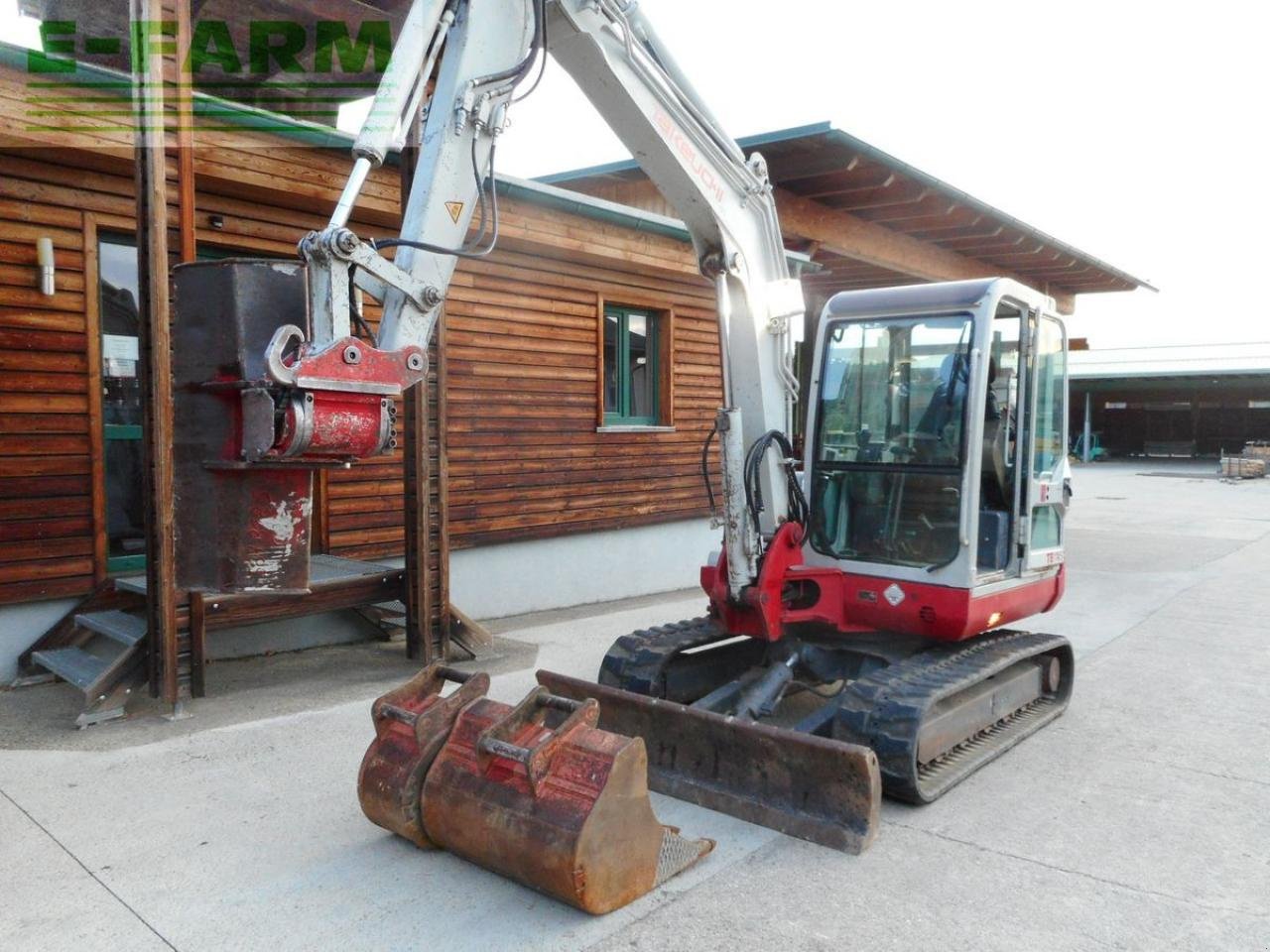 Bagger za tip Takeuchi tb 145 mit powertilt + hydr. sw + 3 löffel, Gebrauchtmaschine u ST. NIKOLAI/DR. (Slika 18)