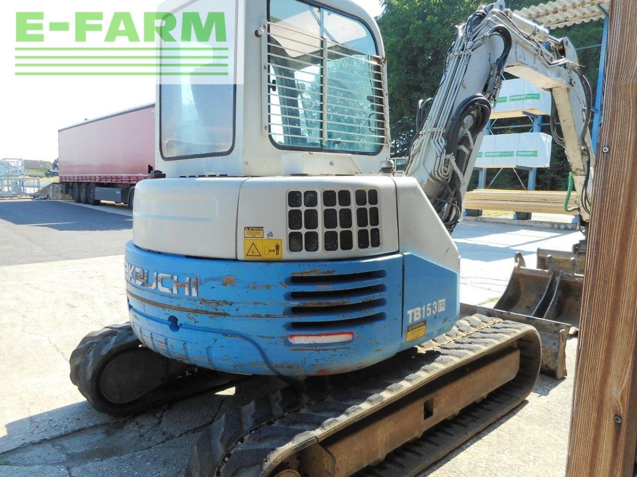 Bagger typu Takeuchi tb 153fr ( 5.650kg ) rototilt +ähnlich powertilt, Gebrauchtmaschine w ST. NIKOLAI/DR. (Zdjęcie 4)