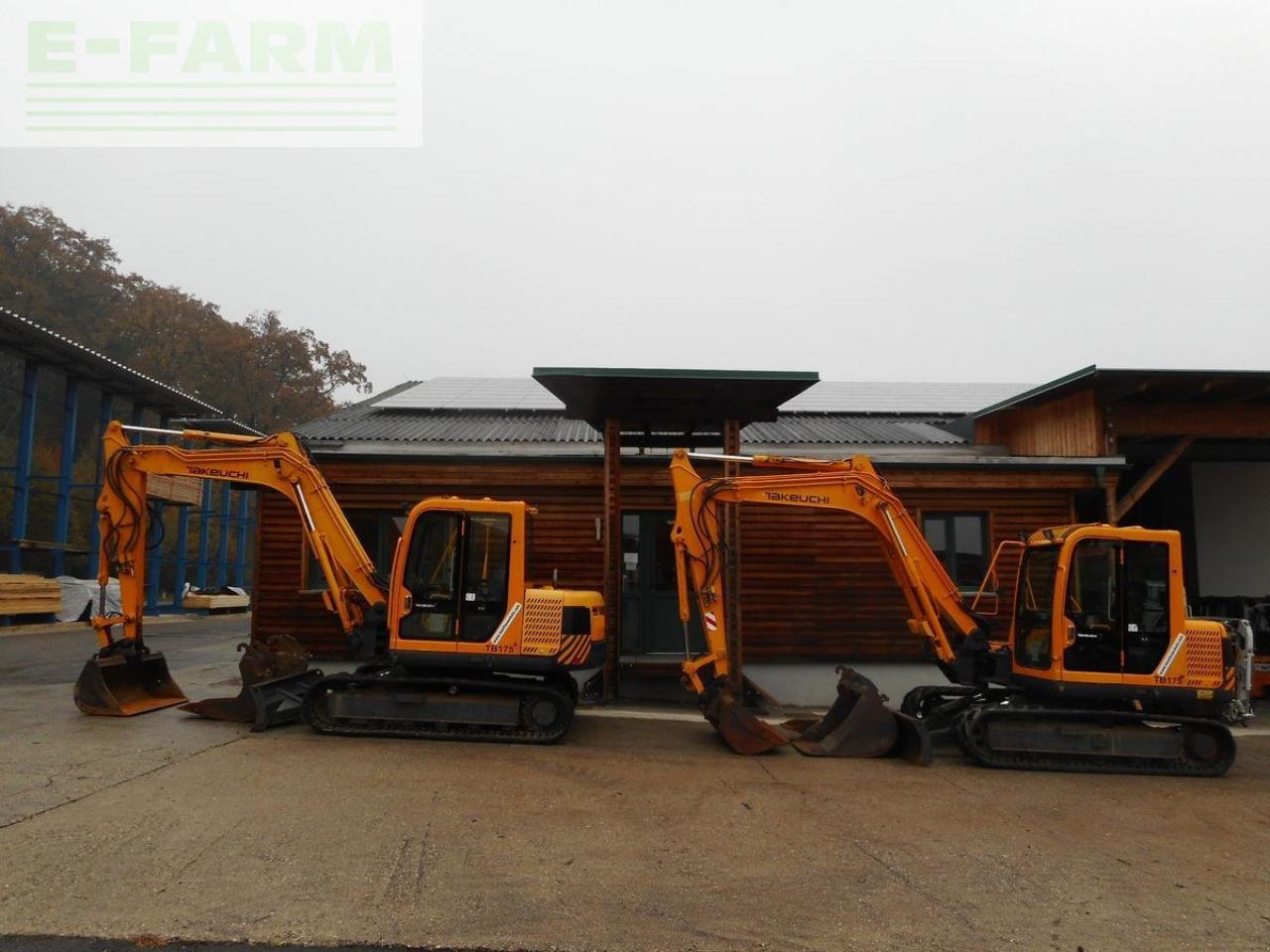 Bagger za tip Takeuchi tb 175 ( 7,24t ) hydr. sw + 3 löffel, Gebrauchtmaschine u ST. NIKOLAI/DR. (Slika 1)