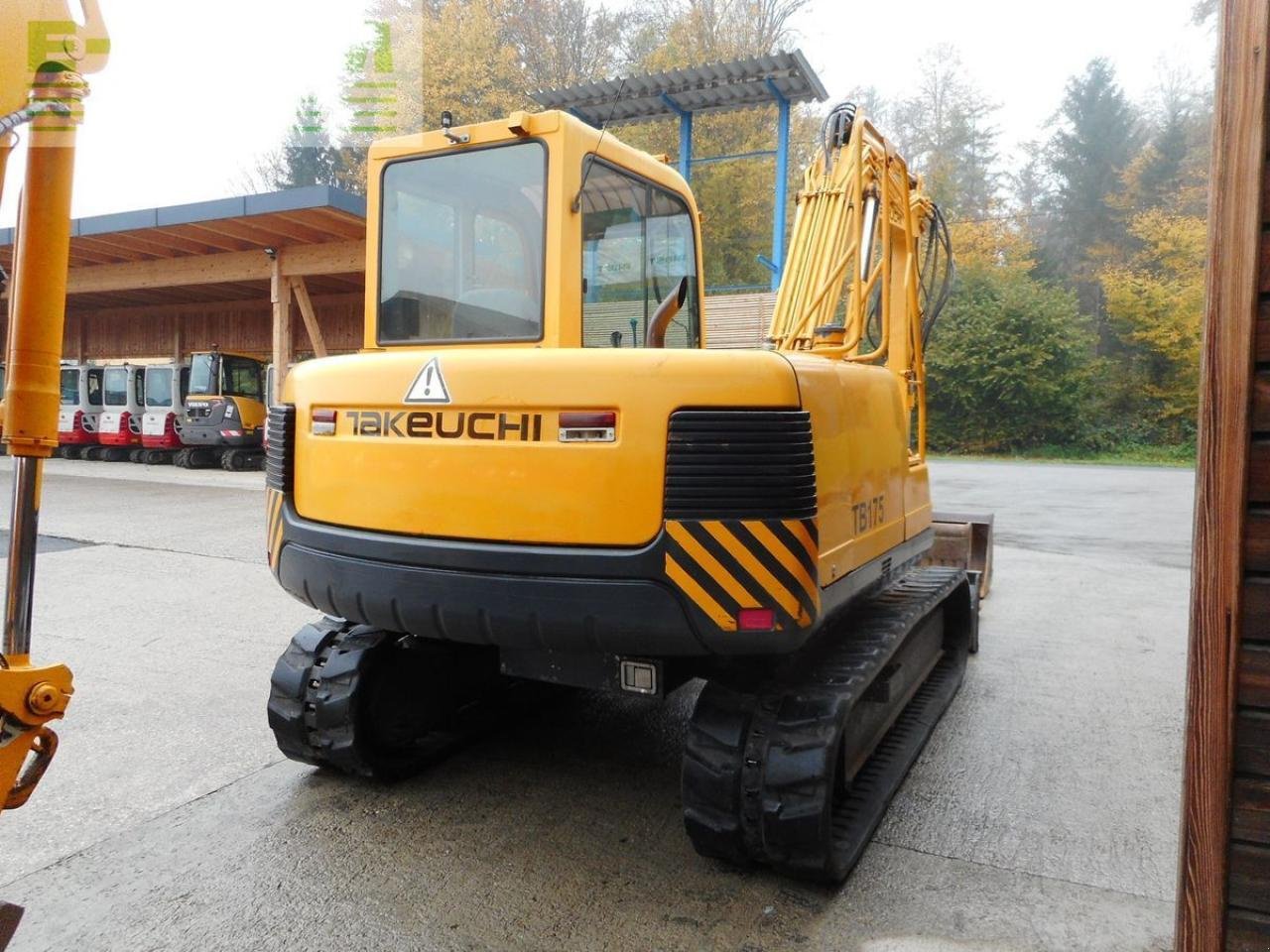 Bagger za tip Takeuchi tb 175 ( 7,24t ) hydr. sw + 3 löffel, Gebrauchtmaschine u ST. NIKOLAI/DR. (Slika 3)