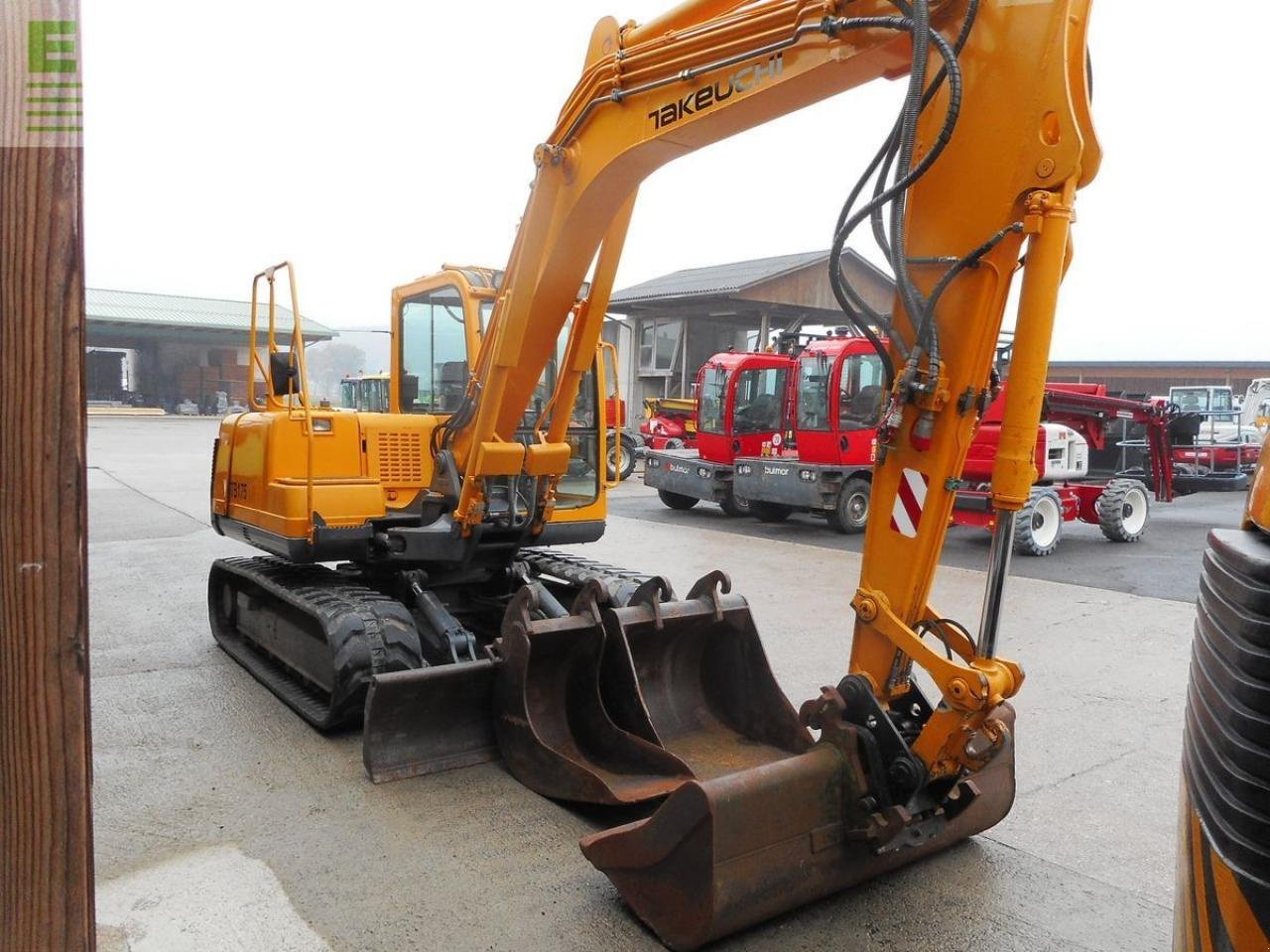 Bagger za tip Takeuchi tb 175 ( 7,24t ) hydr. sw + 3 löffel, Gebrauchtmaschine u ST. NIKOLAI/DR. (Slika 15)