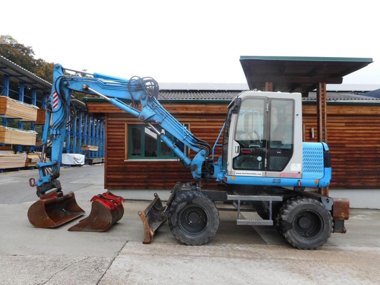 Bagger tip Takeuchi tb 175 mit powertilt + hydr. sw + 3 löffel, Gebrauchtmaschine in ST. NIKOLAI/DR. (Poză 1)