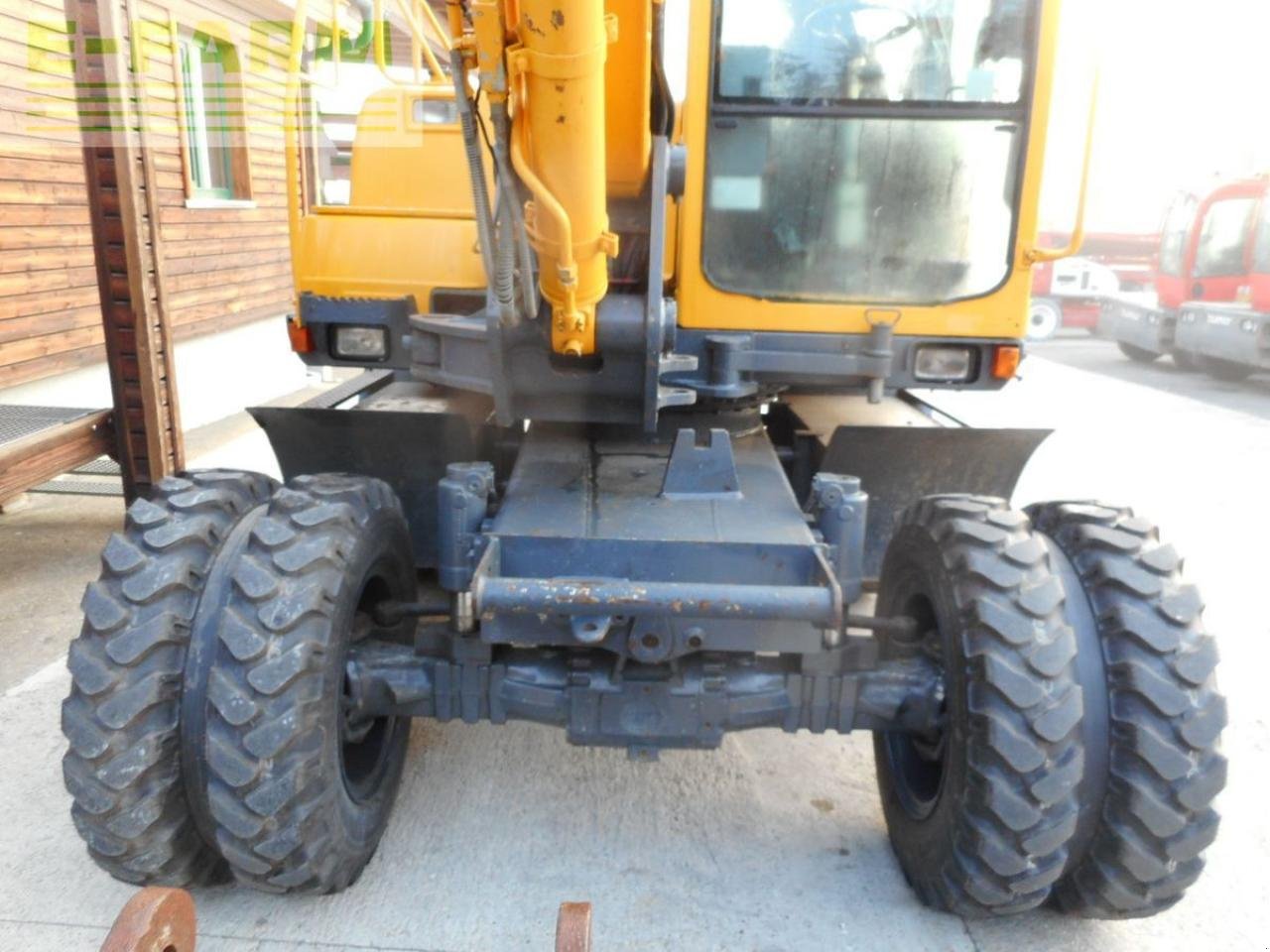 Bagger del tipo Takeuchi tb 175w mit 3 löffel + palettengabel ( reifen u., Gebrauchtmaschine In ST. NIKOLAI/DR. (Immagine 14)