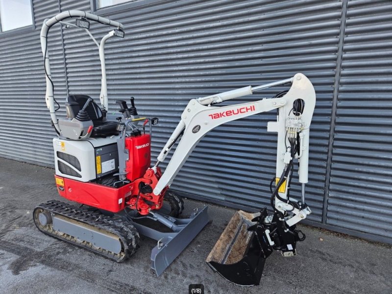 Bagger van het type Takeuchi TB 210 R, Gebrauchtmaschine in Fårevejle (Foto 1)