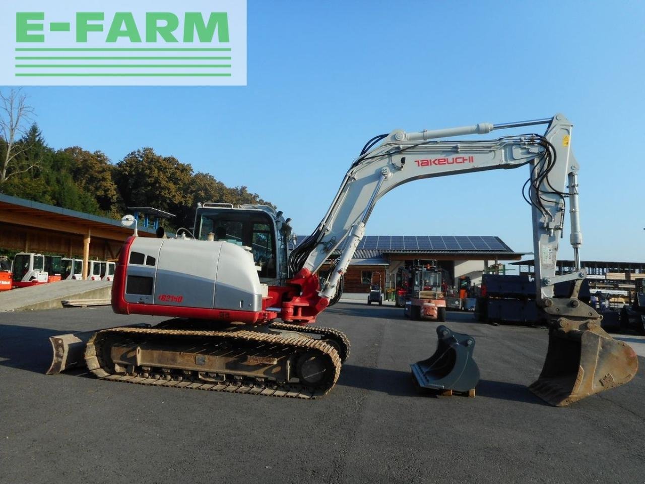 Bagger a típus Takeuchi tb 2150 ( 15.095kg ) mit schwenkarm, Gebrauchtmaschine ekkor: ST. NIKOLAI/DR. (Kép 4)