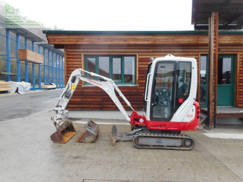 Bagger des Typs Takeuchi tb 216 ( 1.865kg ) mit powertilt u. hydr. sw u., Gebrauchtmaschine in ST. NIKOLAI/DR.