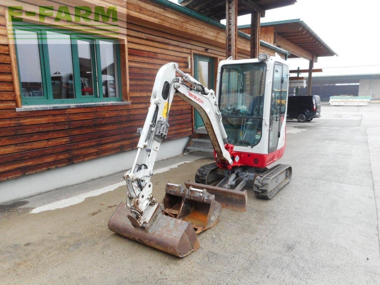 Bagger Türe ait Takeuchi tb 216 ( 1.865kg ) mit powertilt u. hydr. sw u., Gebrauchtmaschine içinde ST. NIKOLAI/DR. (resim 2)