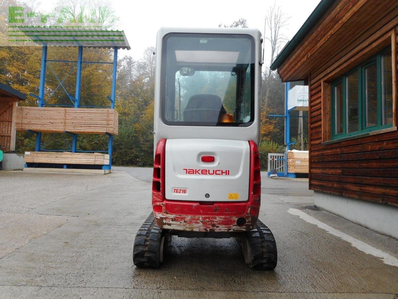 Bagger Türe ait Takeuchi tb 216 ( 1.865kg ) mit powertilt u. hydr. sw u., Gebrauchtmaschine içinde ST. NIKOLAI/DR. (resim 3)