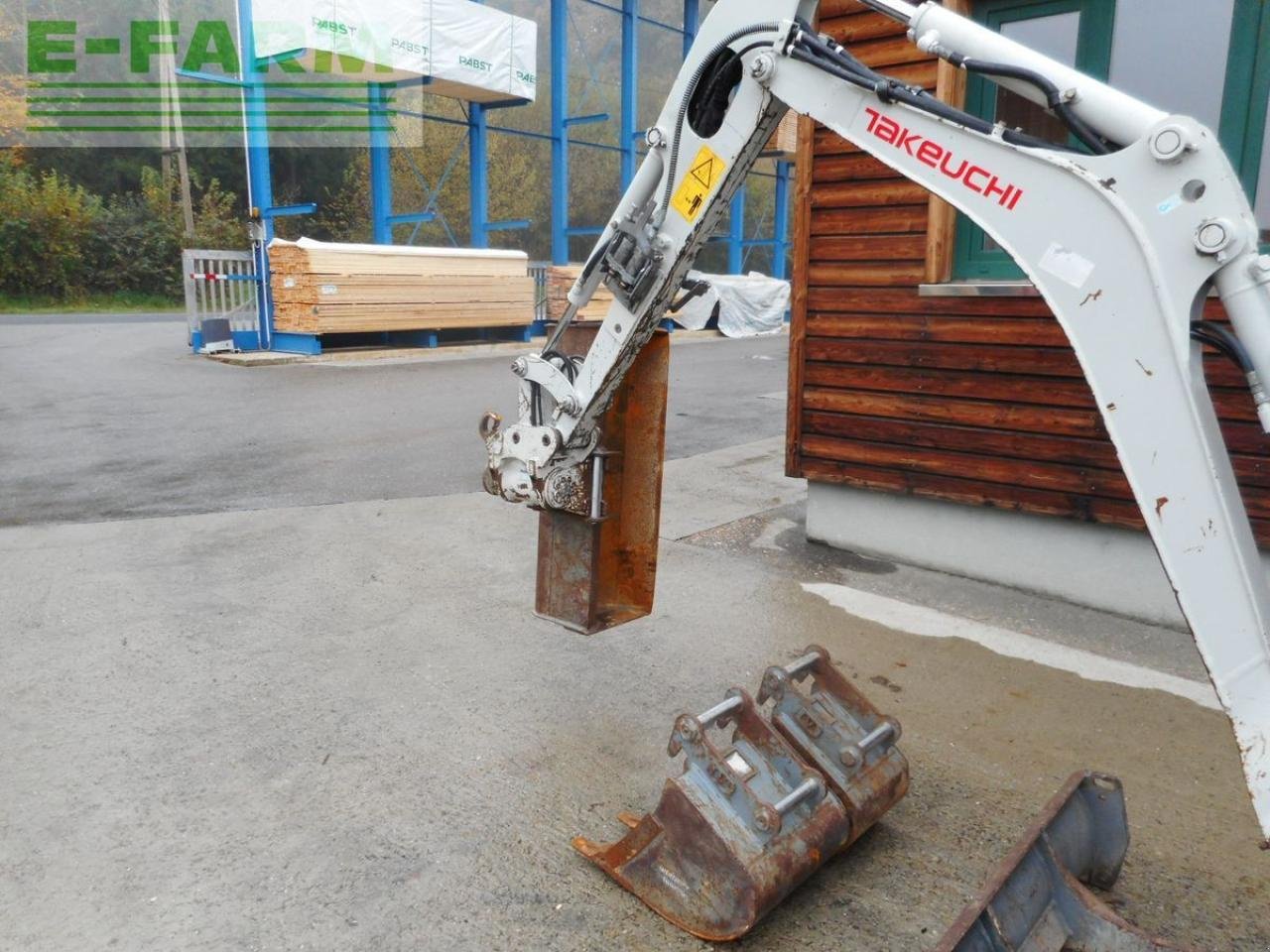 Bagger a típus Takeuchi tb 216 ( 1.865kg ) mit powertilt u. hydr. sw u., Gebrauchtmaschine ekkor: ST. NIKOLAI/DR. (Kép 12)