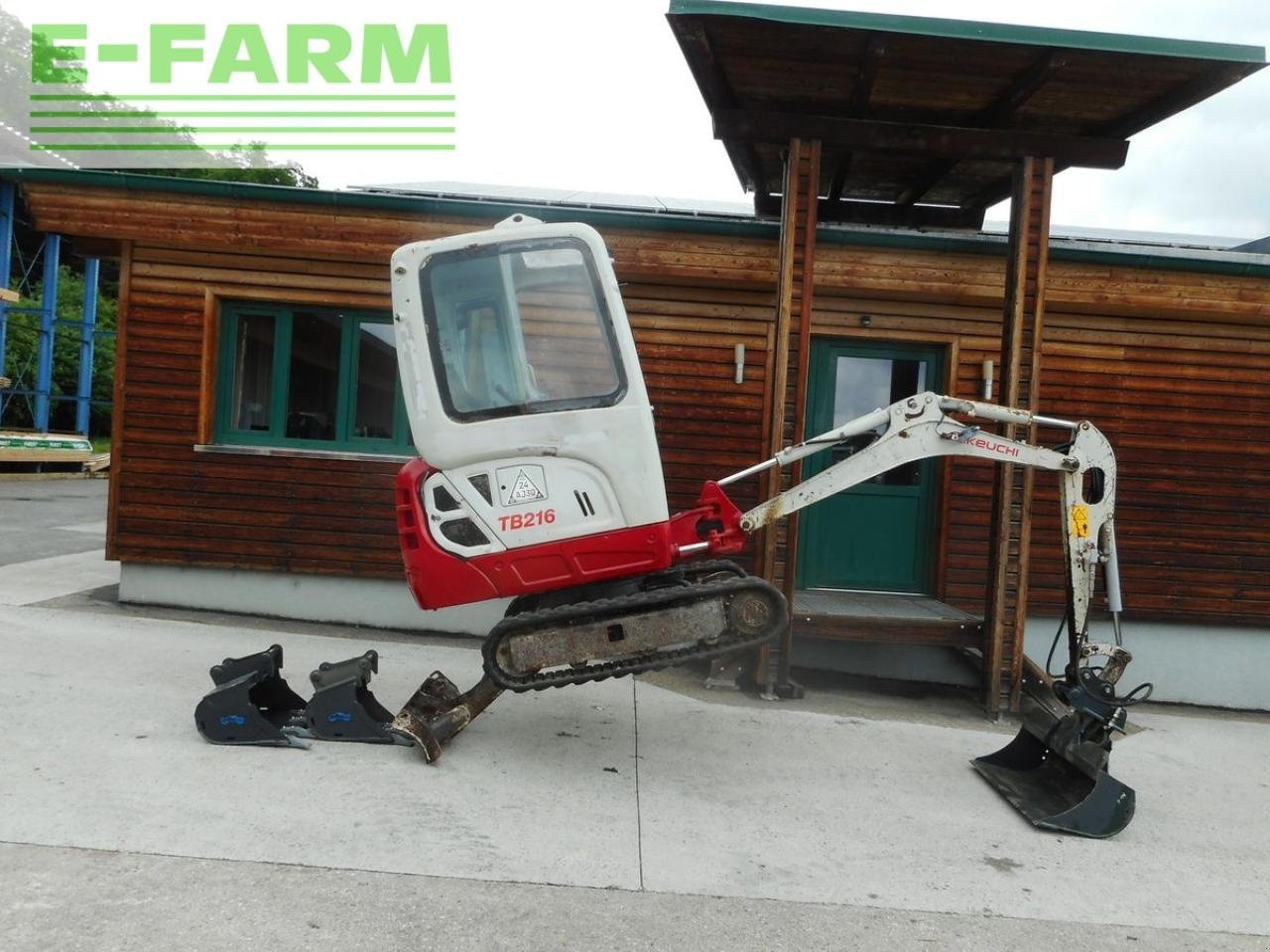 Bagger typu Takeuchi tb 216 ( 1.865kg ) schnellwechsler neu! löffel, Gebrauchtmaschine v ST. NIKOLAI/DR. (Obrázek 6)